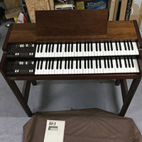KORG コルグ エレクトロニック オルガン旧型 BX-3 台付き